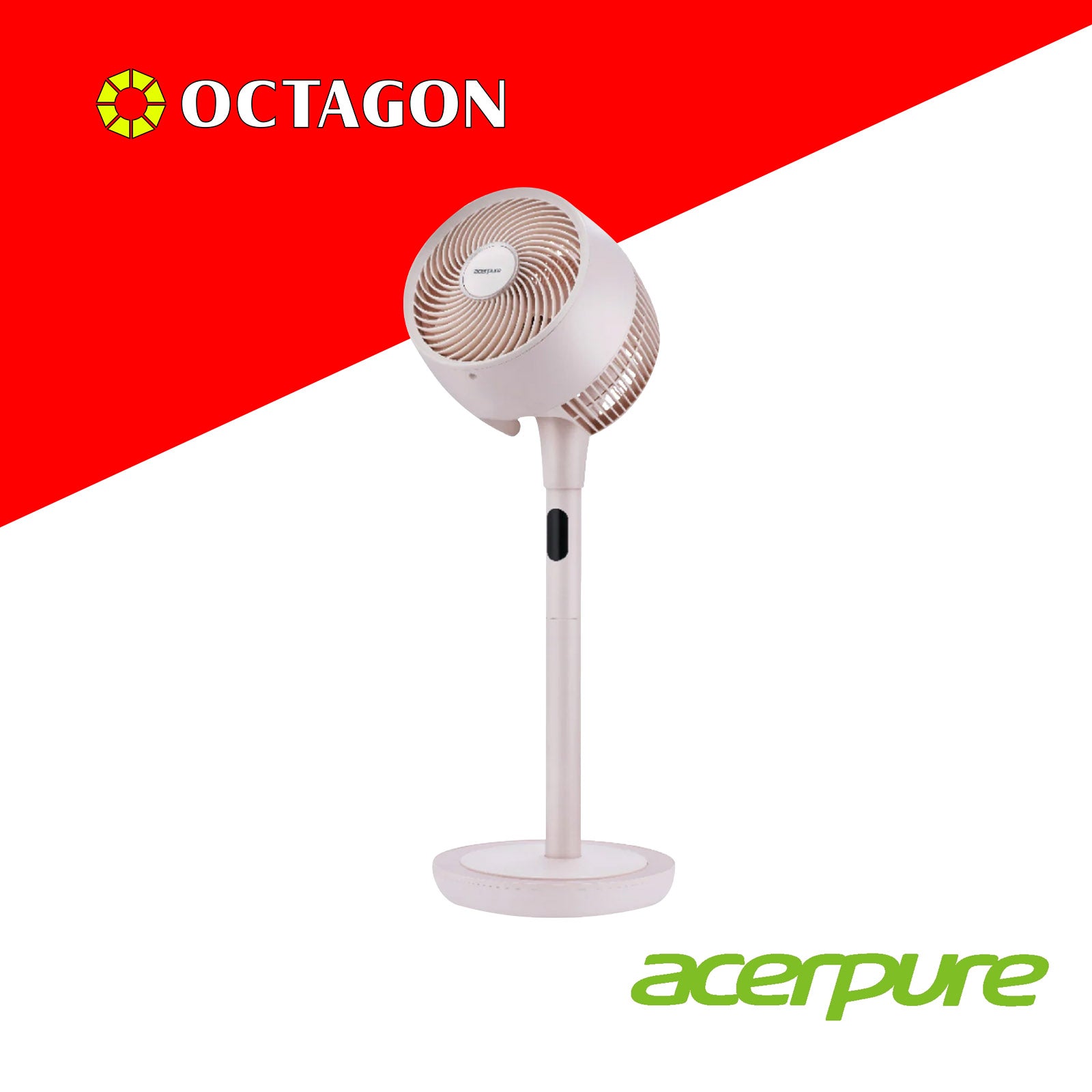 ACERPURE COZY F2 AIR CIRCULATOR AF773-20Y / AF773-20W /  AF773-20P 3D AIRFLOW TECHNOLOGY