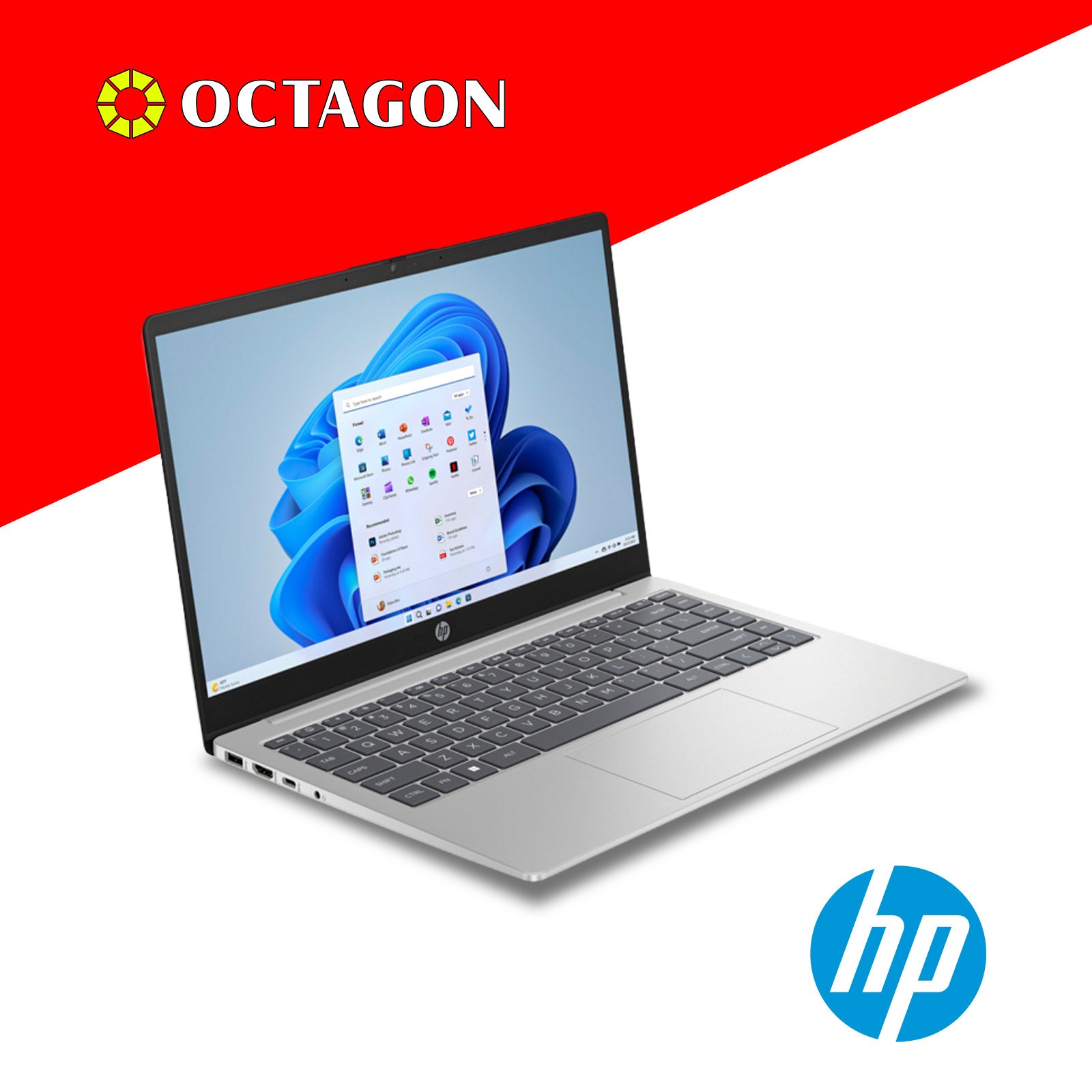 HP 14-EP0263TU/ CORE I3-1315U/ 8GB DDR4 3200/ 512GB SSD/ 14 HD/ WIN 11/ OFFICE H&S 2021/ SLV