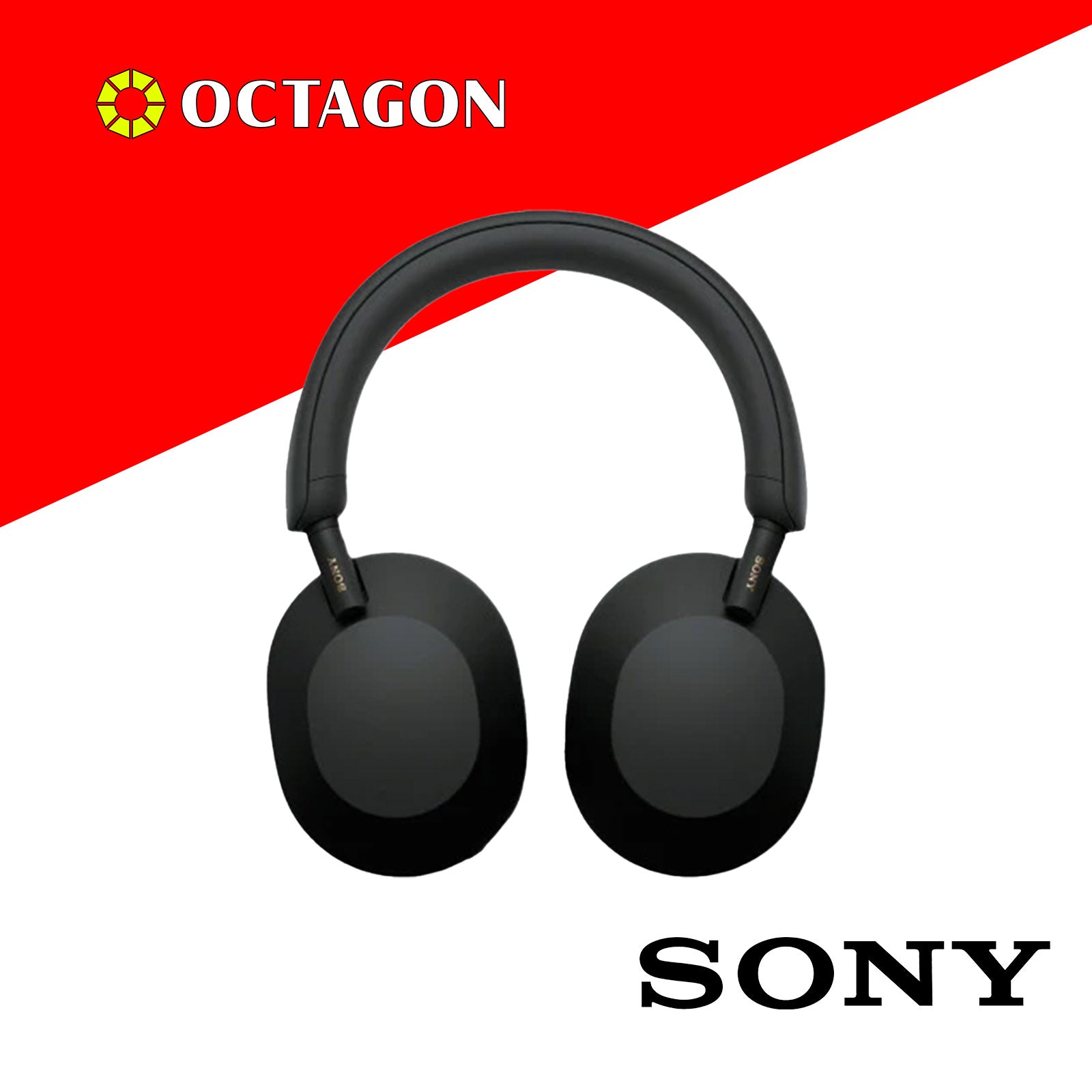 SONY MDR WH-1000XM5/BME BLACK HEADPHONES WIRELESS NOISE CANCELLATION