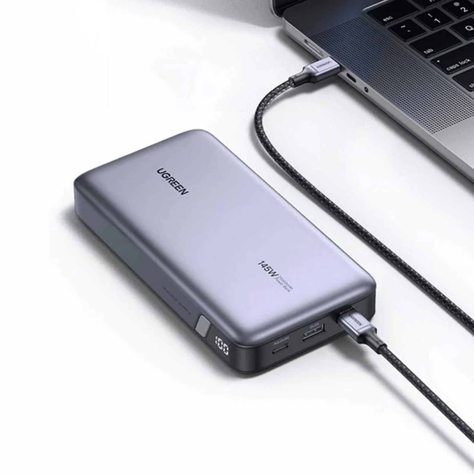 UGREEN PB205/90597A 25000MAH POWERBANK 145W TWO-WAY FAST CHARGING - SPACE GRAY