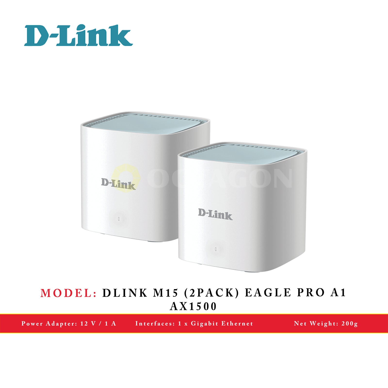 DLINK M15 (2PACK) EAGLE PRO A1 AX1500