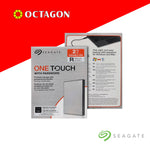 SEAGATE 2TB ONETOUCH HDD W/ PASSWORD