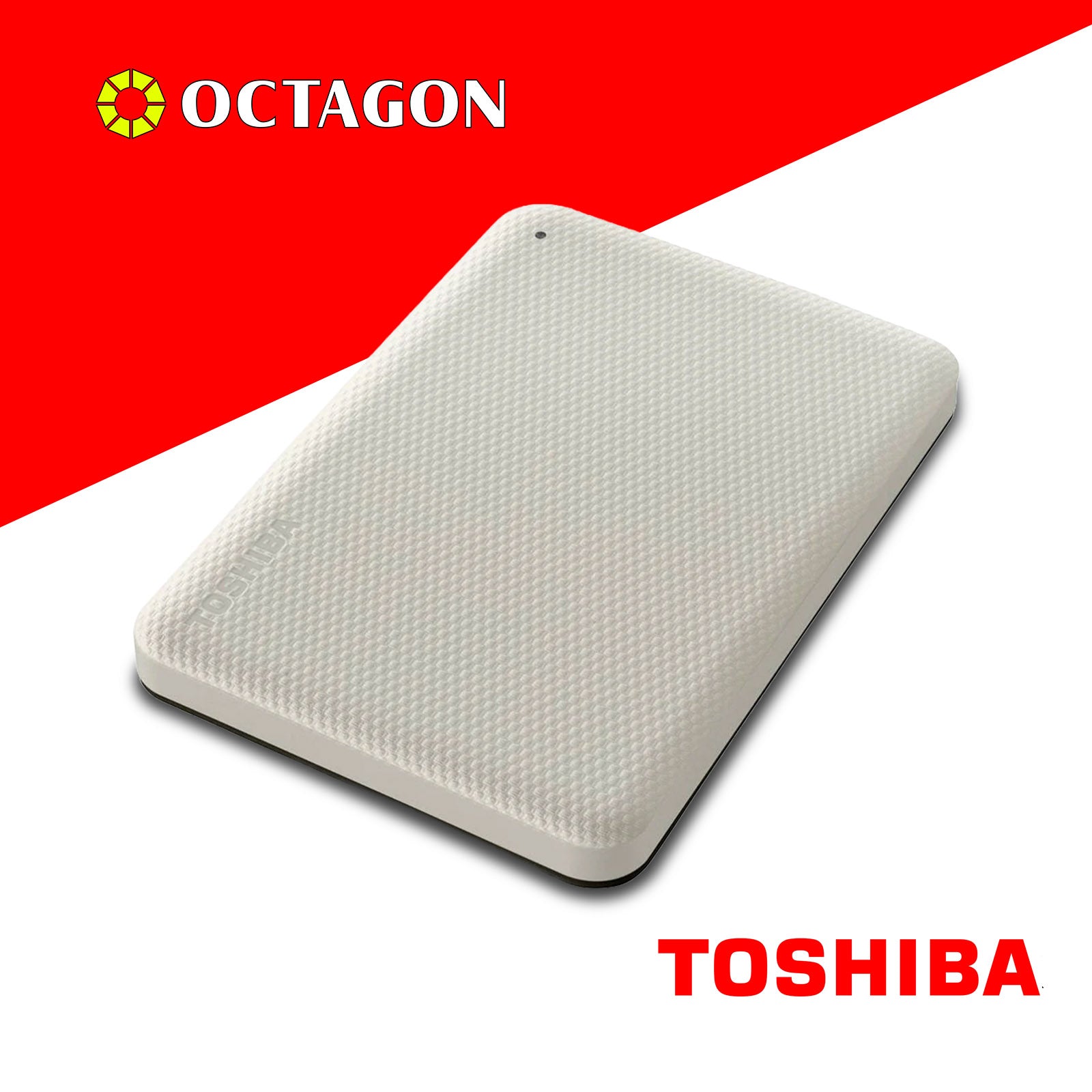 TOSHIBA 2TB ADVANCE HDD W/ PASS