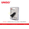 UNISO UCC2-VC44-BK 2-USB PORTS