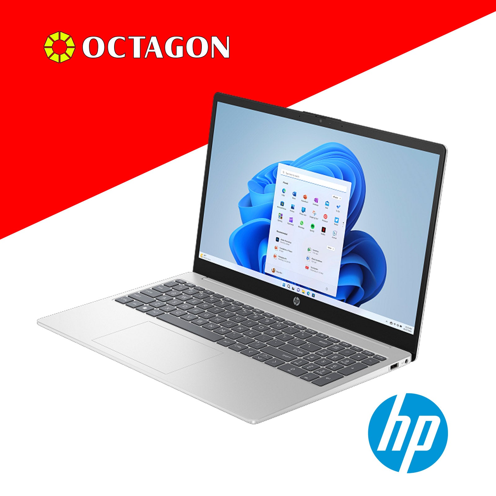 HP 15-FD1476TU/ ULTRA 5-125U/ 24GB DDR5/ 512GB SSD/ 15.6 FHD IPS/ WIN 11/ OFFICE 2024 + O365 BASIC/ SLV