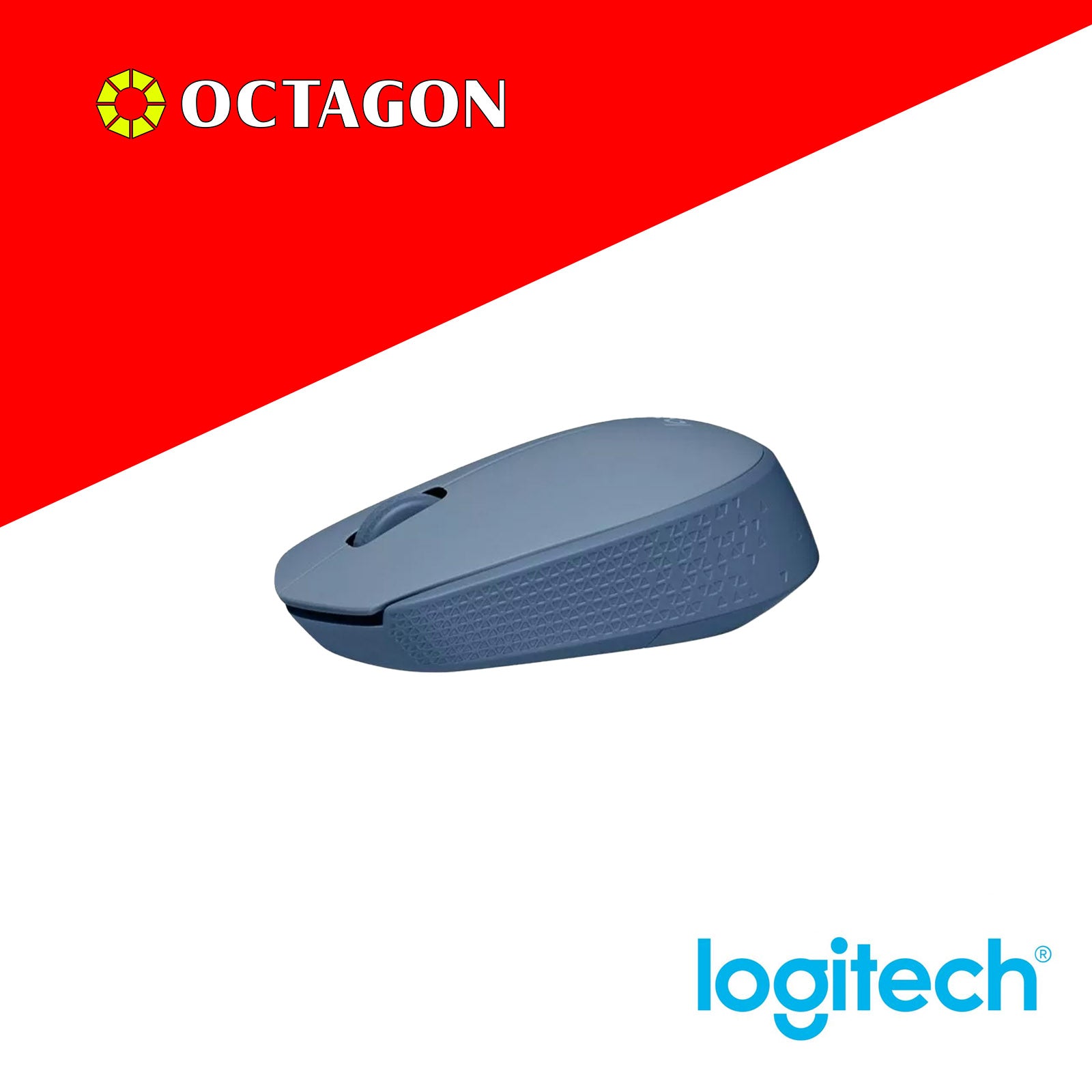 LOGITECH M171 BLUEGREY WIRELESS MOUSE