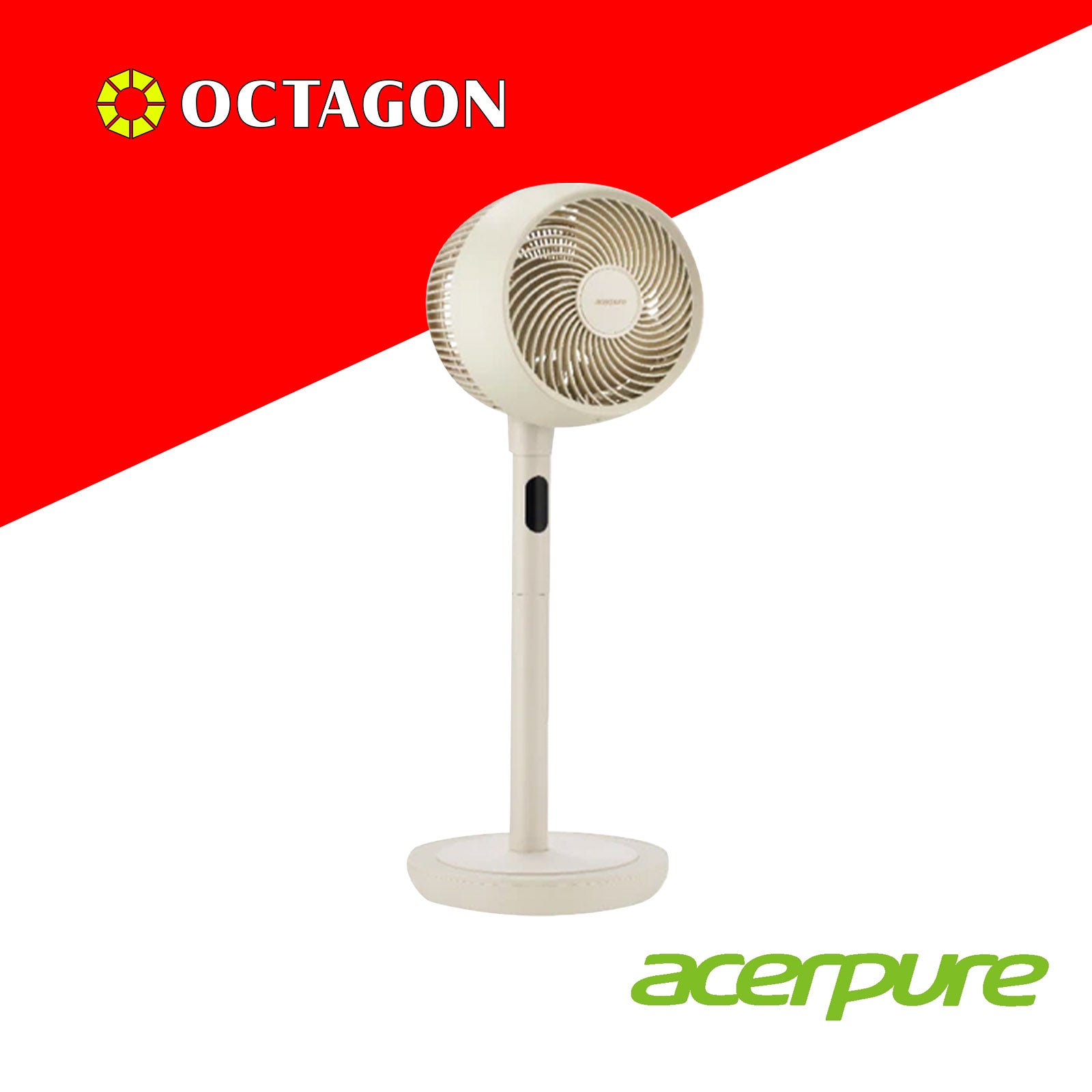 ACERPURE COZY F2 AIR CIRCULATOR AF773-20Y / AF773-20W /  AF773-20P 3D AIRFLOW TECHNOLOGY