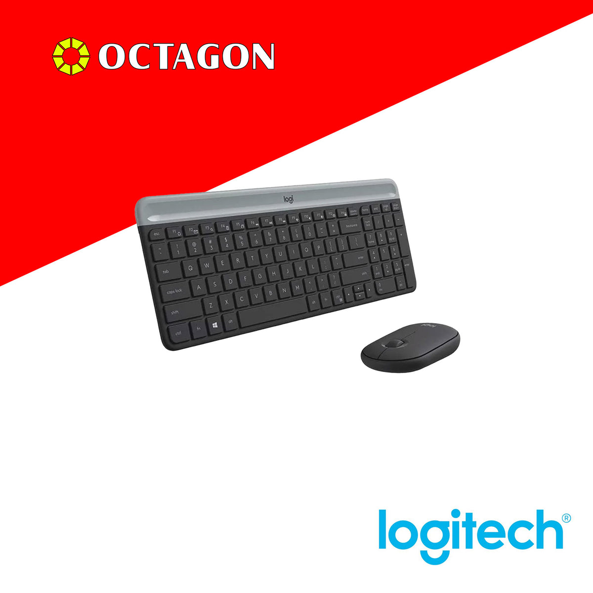 LOGITECH MK470 GRAPHITE COMBO WIRELESS – Octagon Computer Superstore