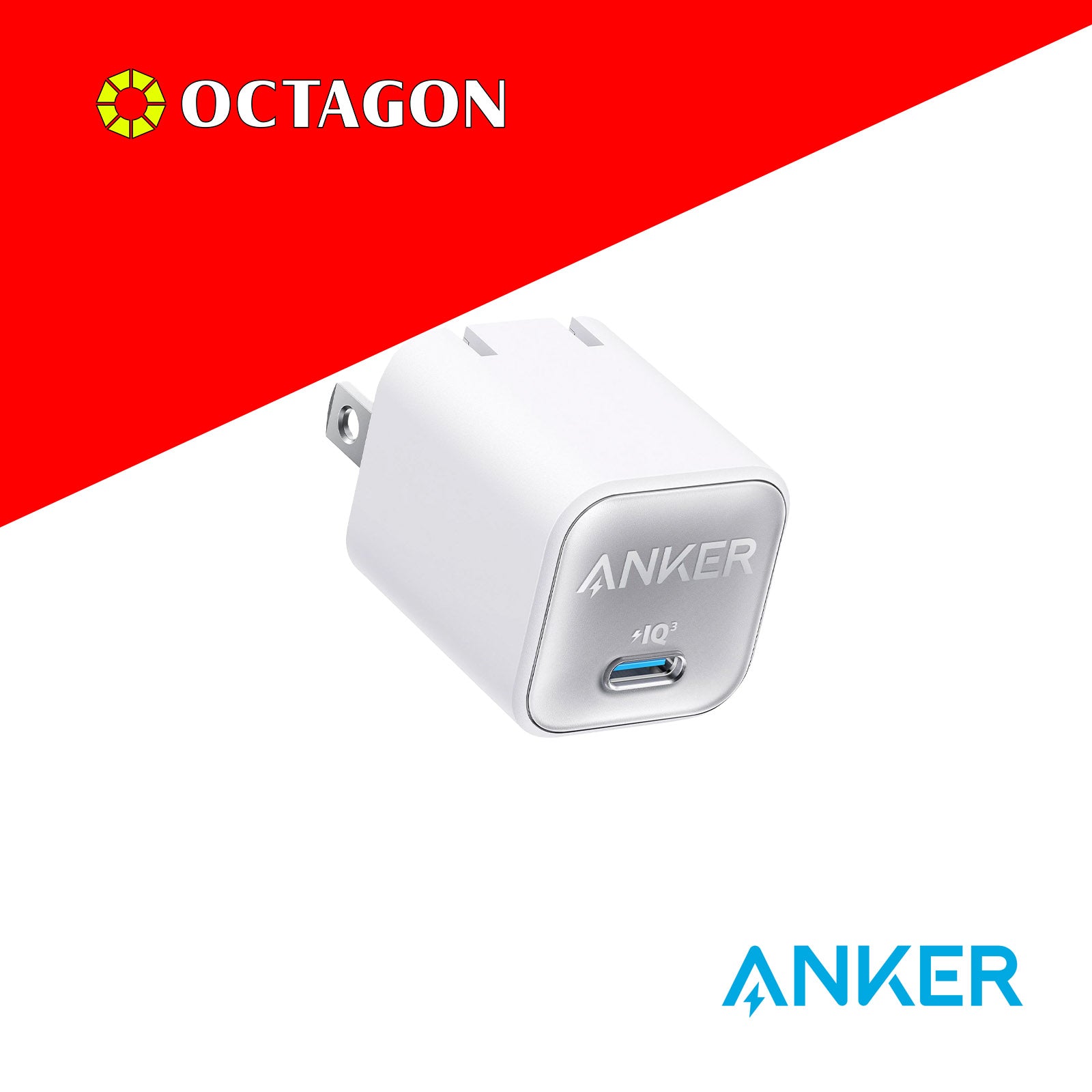 ANKER A2147J21-1 511 CHARGER NANO 30W