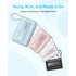 ANKER ZOLO A1685H51 PINK 10K POWERBANK 30W BUILT-IN USB-C CABLE