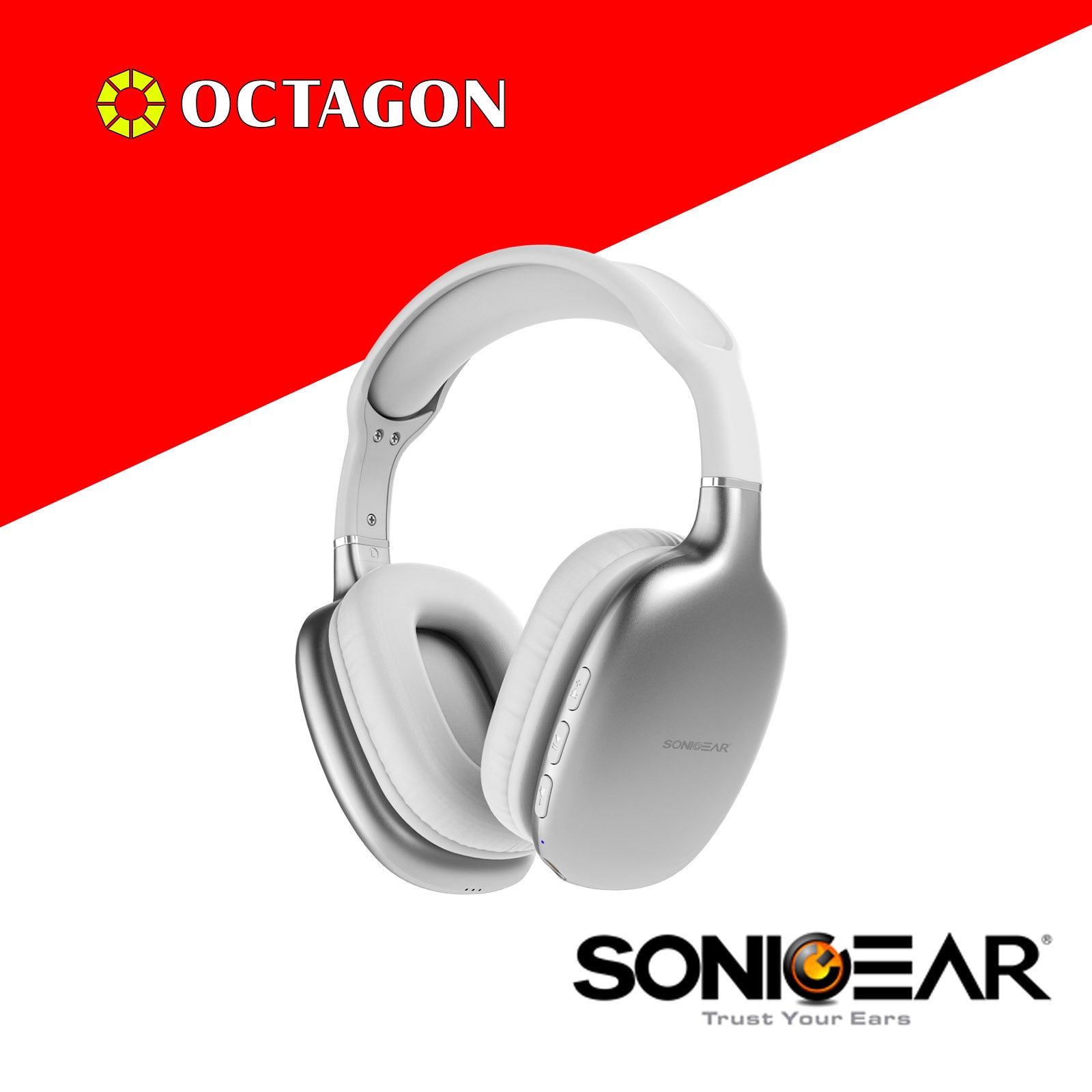 SONIC GEAR AIRPHONE 6 AZURITE/SILVER/OBSIDIAN BT5.0 HEADSET (TYPE C PORT)