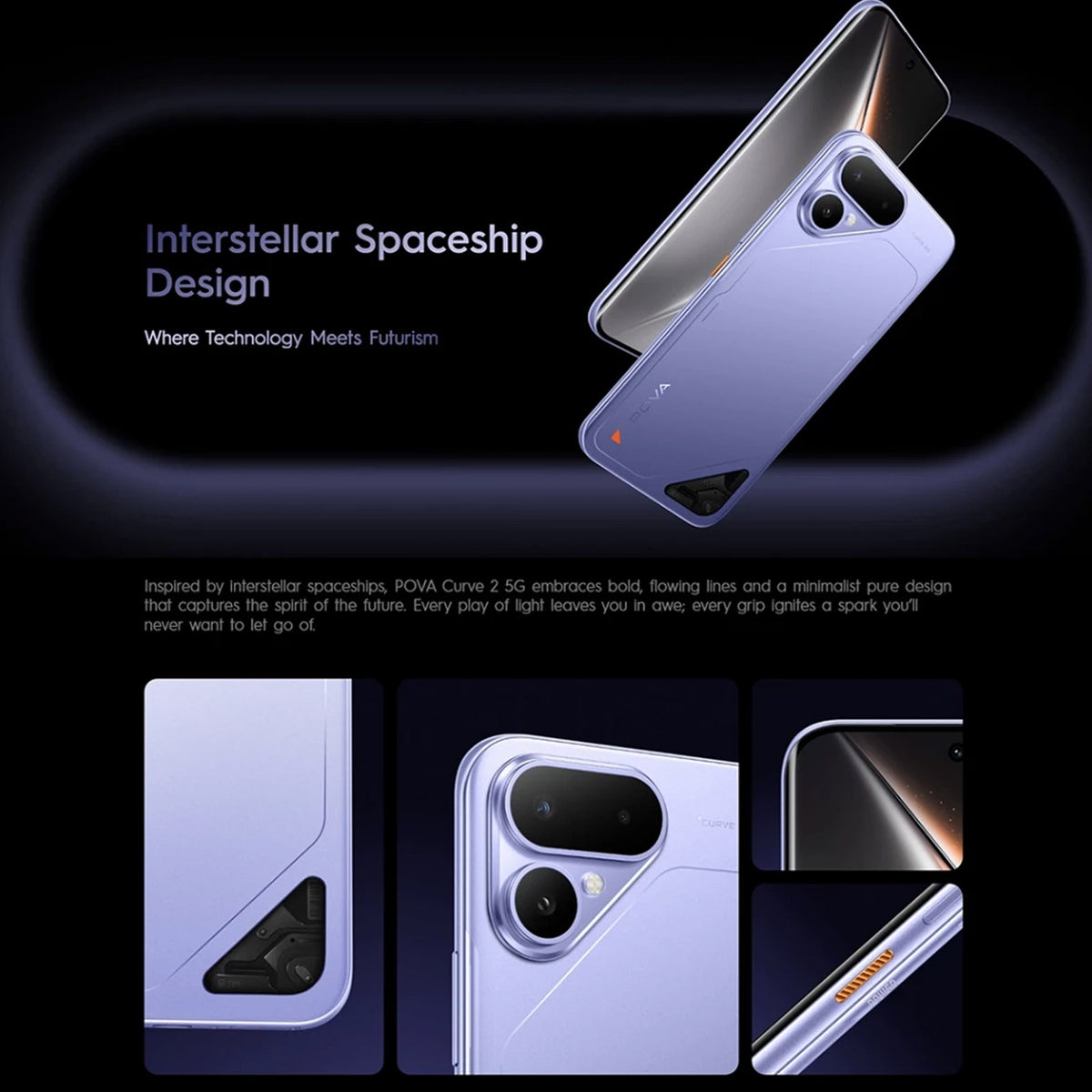 TECNO POVA CURVE 2 5G 8GB 256GB M.SV
