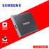 SAMSUNG T7 1TB TITAN GRAY PORTABLE SSD