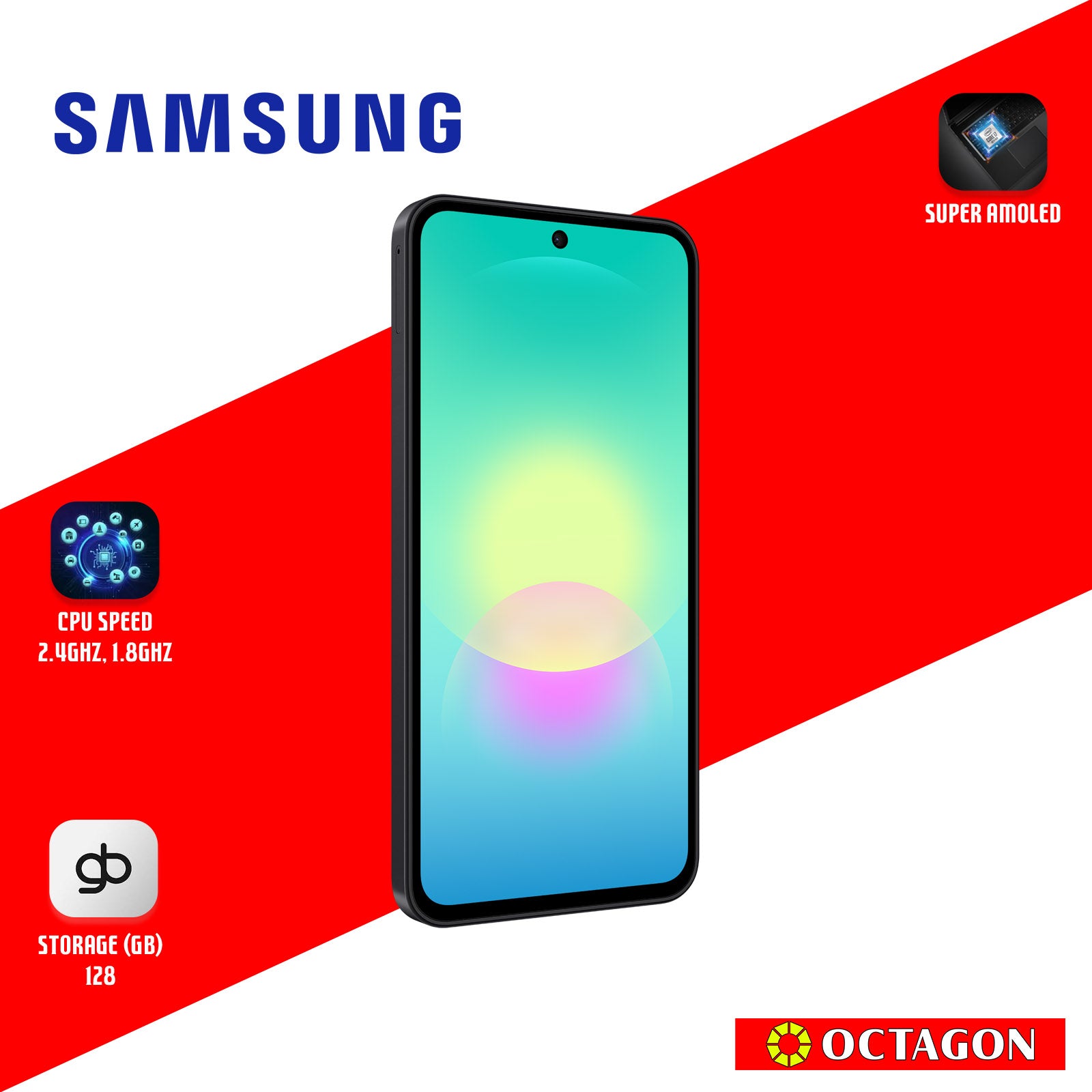 SAMSUNG GALAXY A27 5G 6GB 128GB BLACK