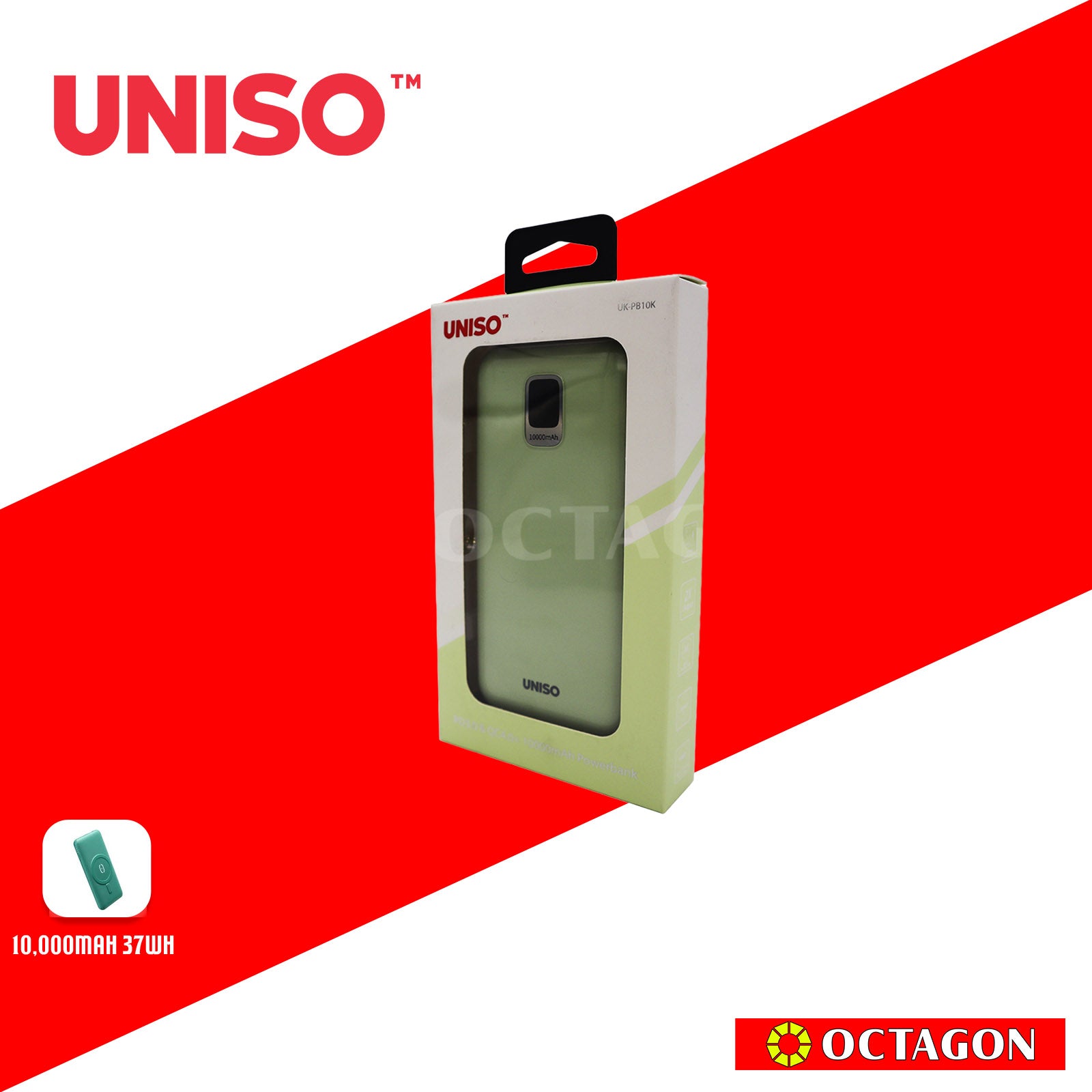 UNISO UK-PB10 10000MAH POWER BANK