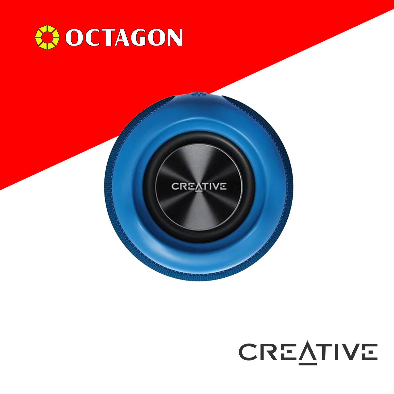 CREATIVE MUVO PLAY MF8365 BLUE WATERPROOF PORTABLE BLUETOOTH 5.3