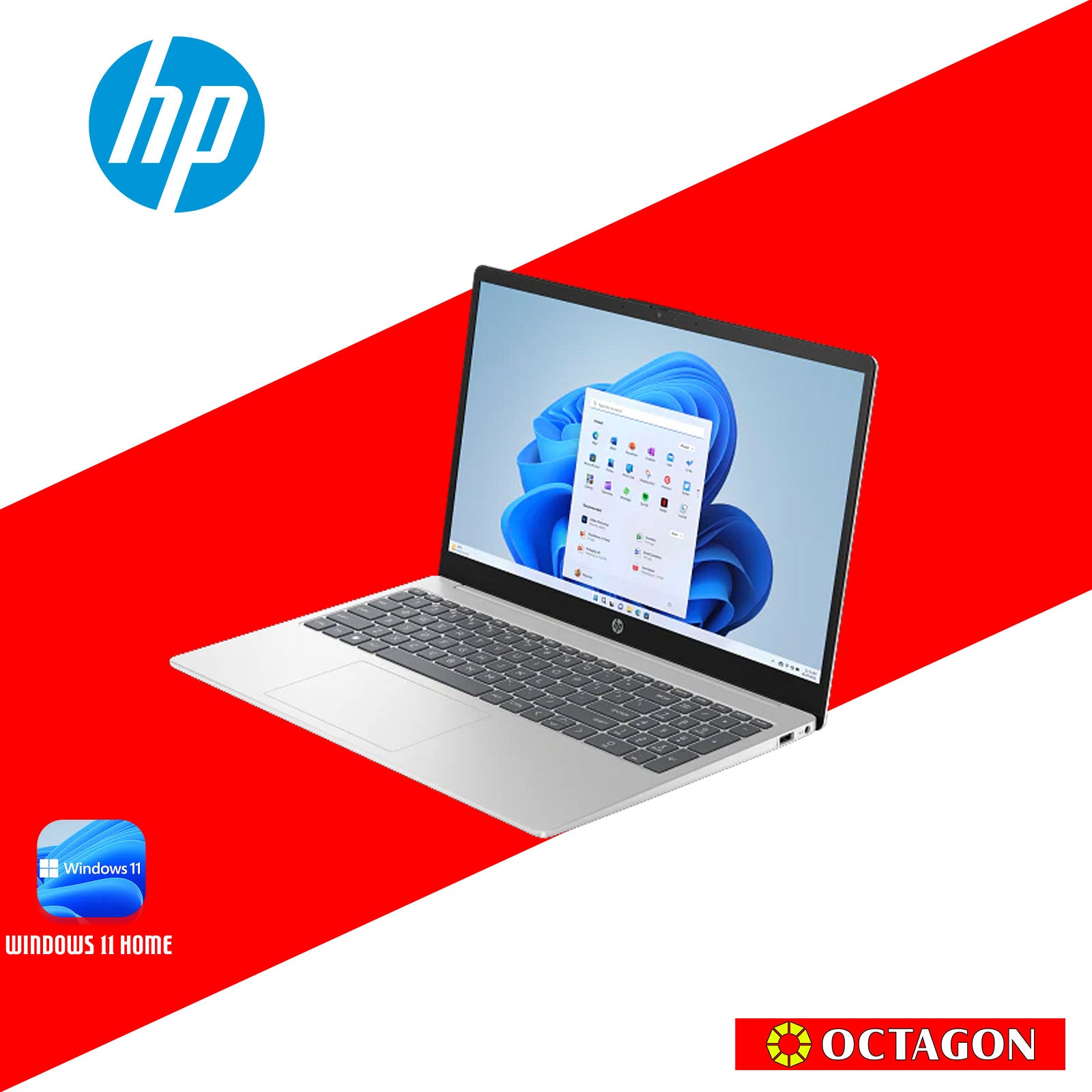 HP 15-FC0425AU/  RYZEN 5-7520U/ 8GB DDR5/ 512GB SSD/ 15.6