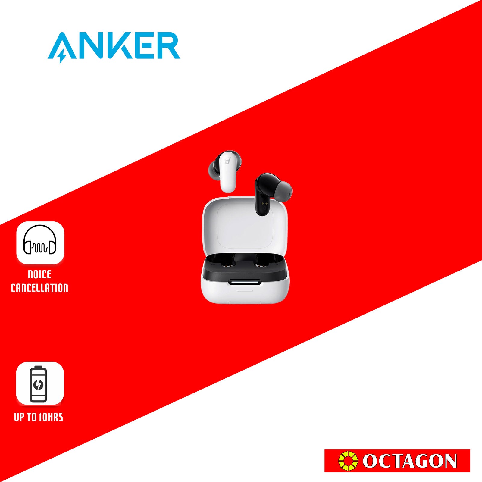 ANKER A3959H21 R50I NC WHITE EARBUDS TWS