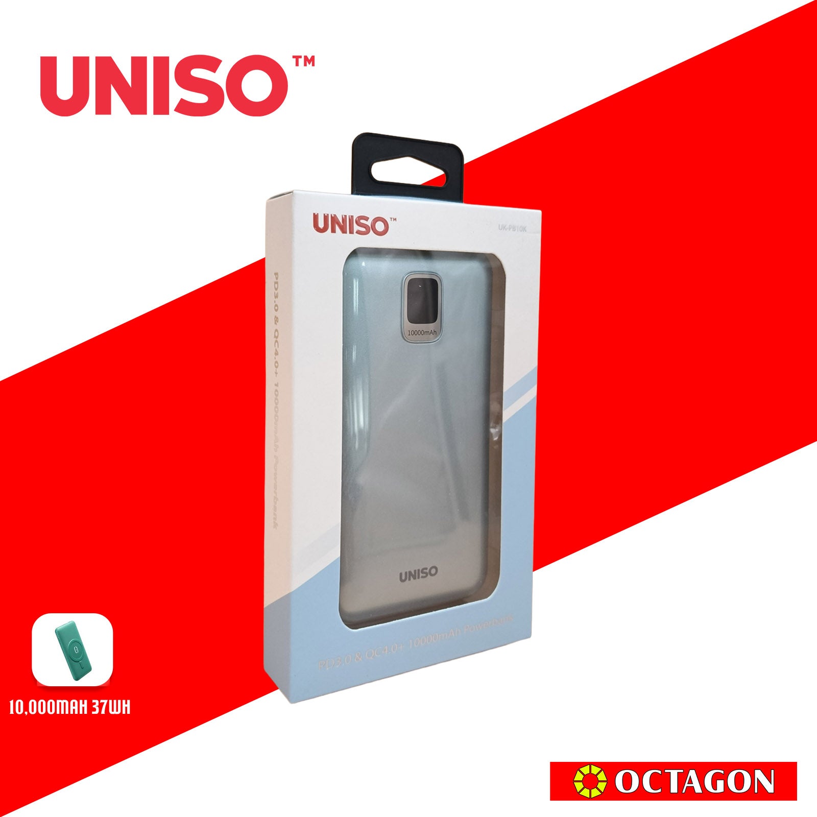 UNISO UK-PB10 10000MAH POWER BANK
