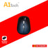 A1TECH AC-MD200-WH DUAL-MODE RECHARGEABLE SILENT RGB WIRELESS MOUSE WHITE/BLACK