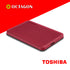 TOSHIBA 2TB ADVANCE HDD W/ PASS