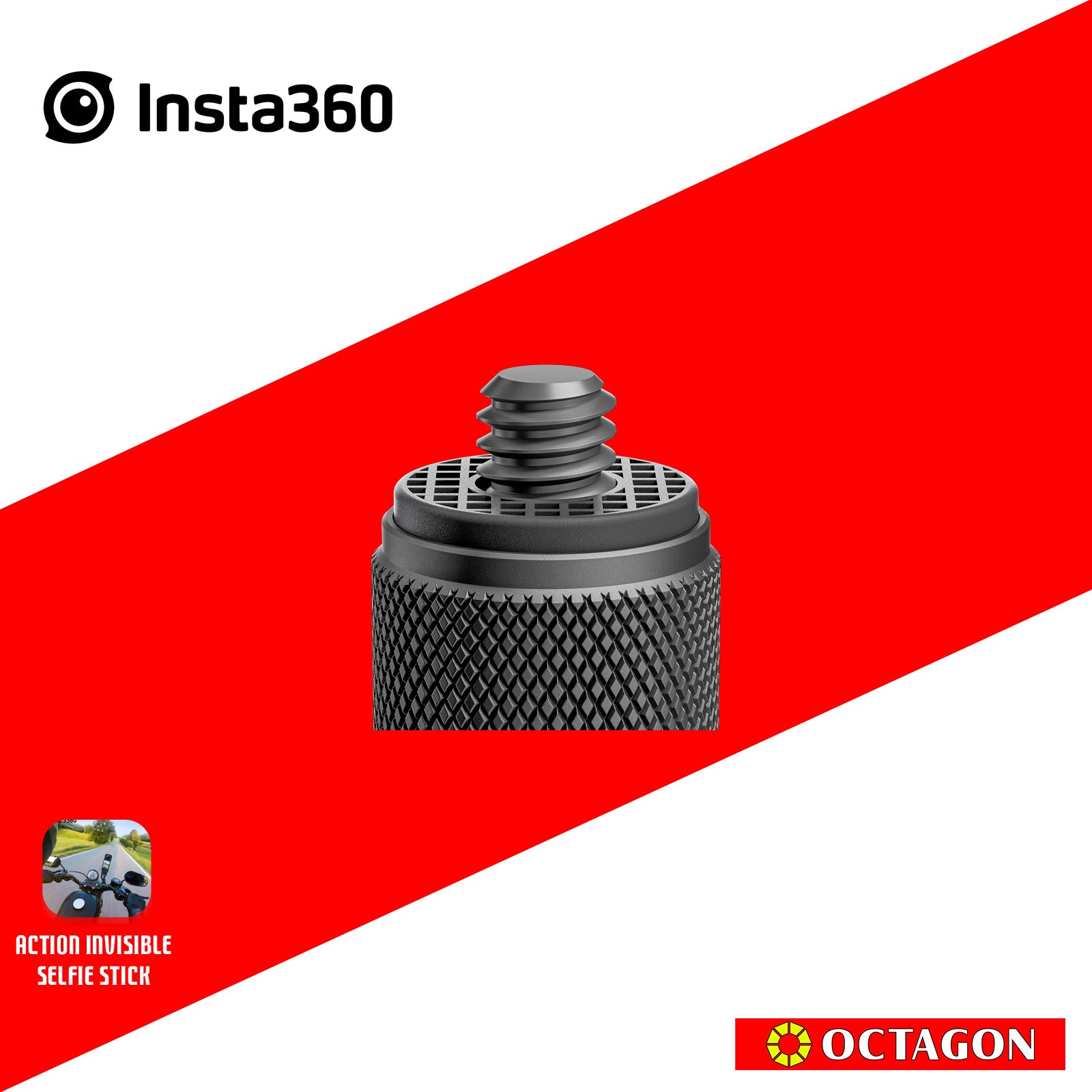 INSTA360 ACTION INVISIBLE SELFIE STICK (CARBON FIBER)