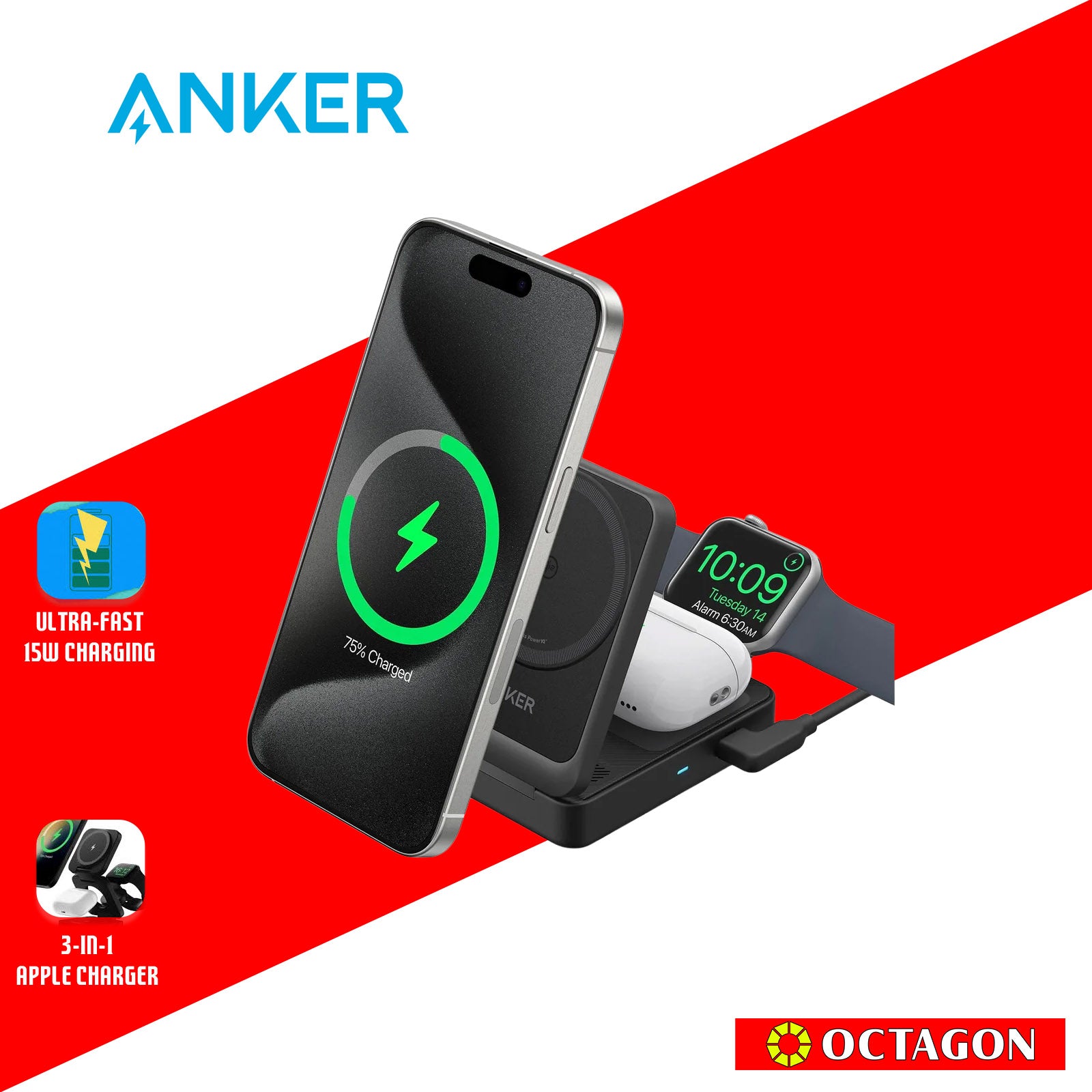 ANKER MAGGO WIRELESS CHARGING