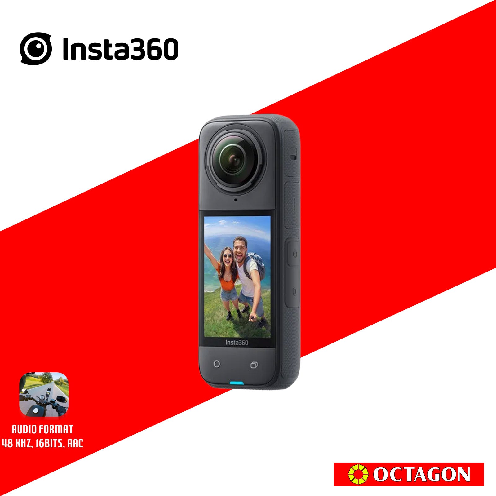INSTA360 X4 8K 360 VIDEO ACTION CAMERA