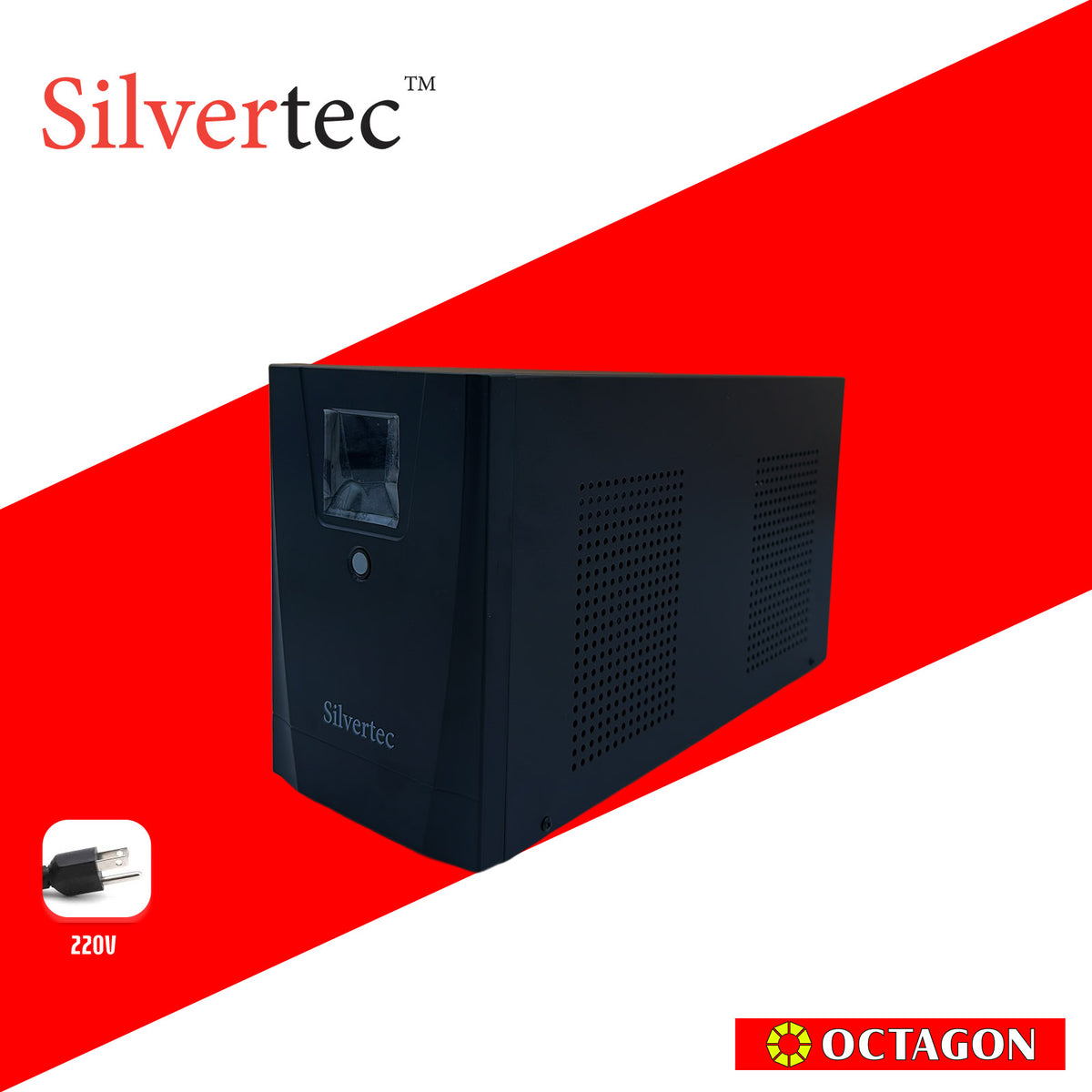 SILVERTEC POWERPLUS 2000PVA UPS – Octagon Computer Superstore