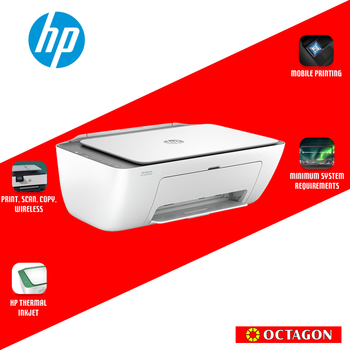 HP DESKJET INK ADV 2875 AIO WI-FI (#682 B/C)