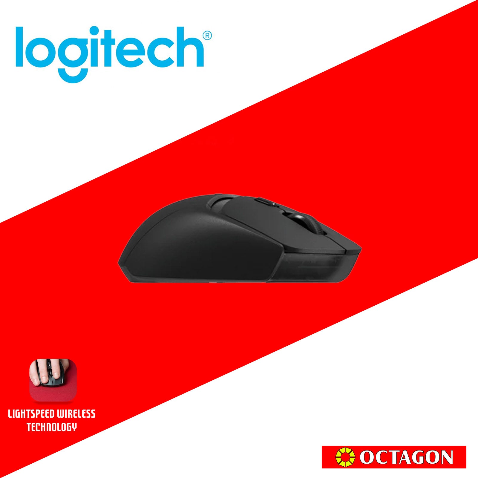 LOGITECH G309 BLACK LIGHTSPEED WIRELESS GAMING MOUSE