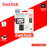 SANDISK 64GB HE MICROSDHC CARD & ADPT - SDSQQNR-064G-GN6IA