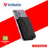 VERBATIM 66906 POWER PACK 10000MAH MAGNETIC WIRELESS CHARGING (BLACK)