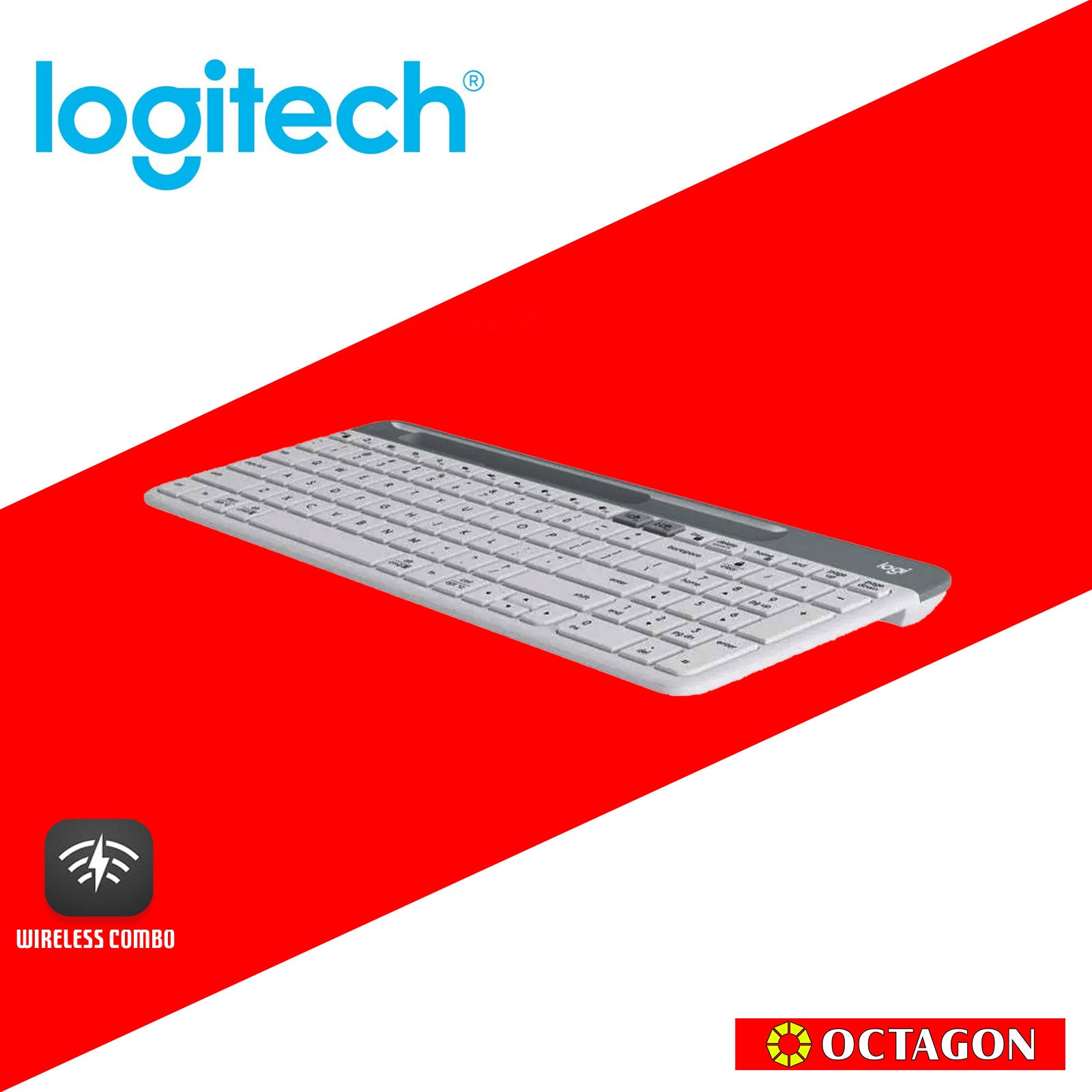 LOGITECH K580 GRAPHITE KEYBOARD MULTI-DEVICE SLIM