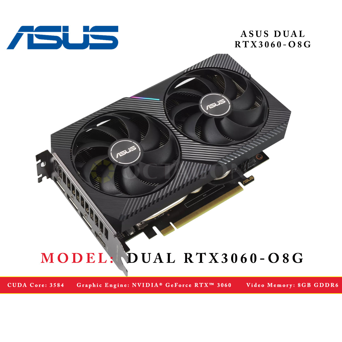 ASUS DUAL RTX3060-O8G