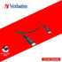 VERBATIM 66667 SYNC & CHARGE TYPE-C TO TYPE-C CABLE (PD60W & 480MBPS) 120CM (BLACK)