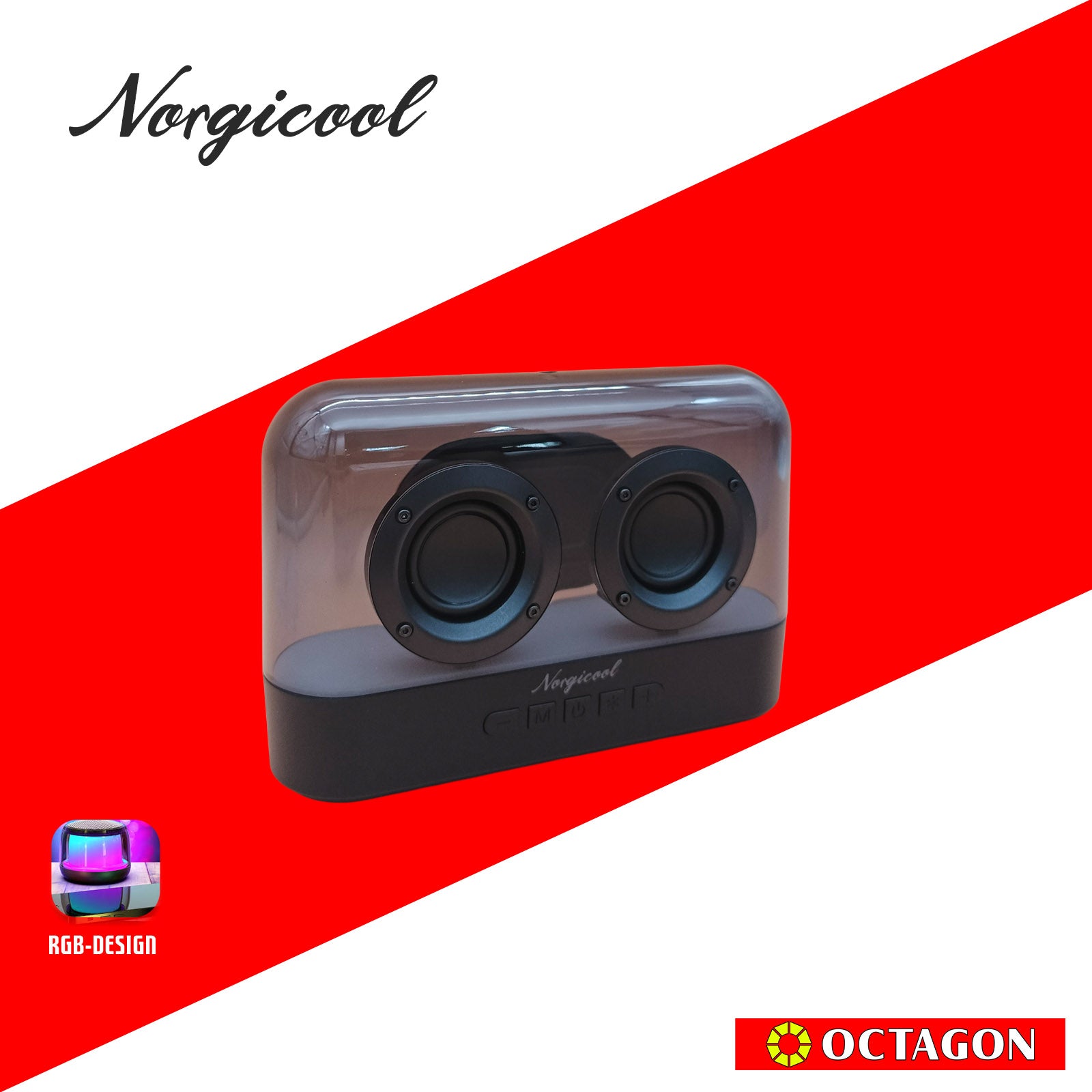 NORGICOOL NK9 PORTABLE BLUETOOTH SPEAKER 16W / FM
