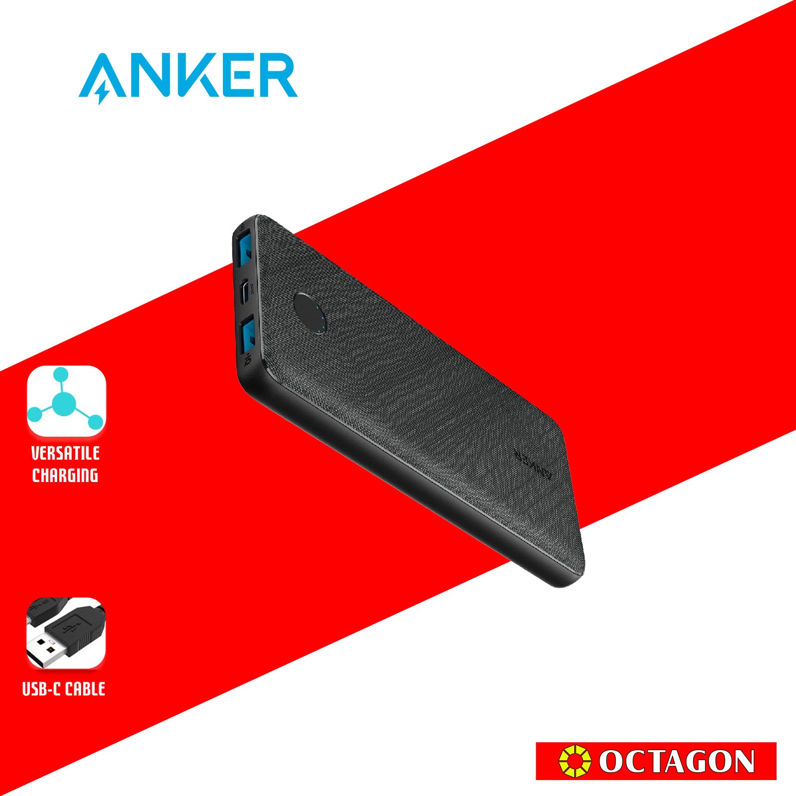 ANKER A1247H11-N POWERBANK 10000MAH