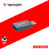VERBATIM 66753 4-IN-1 USB-A HUB WITH TYPE C CONVERTER (4 PORTS*USB) (GREY)