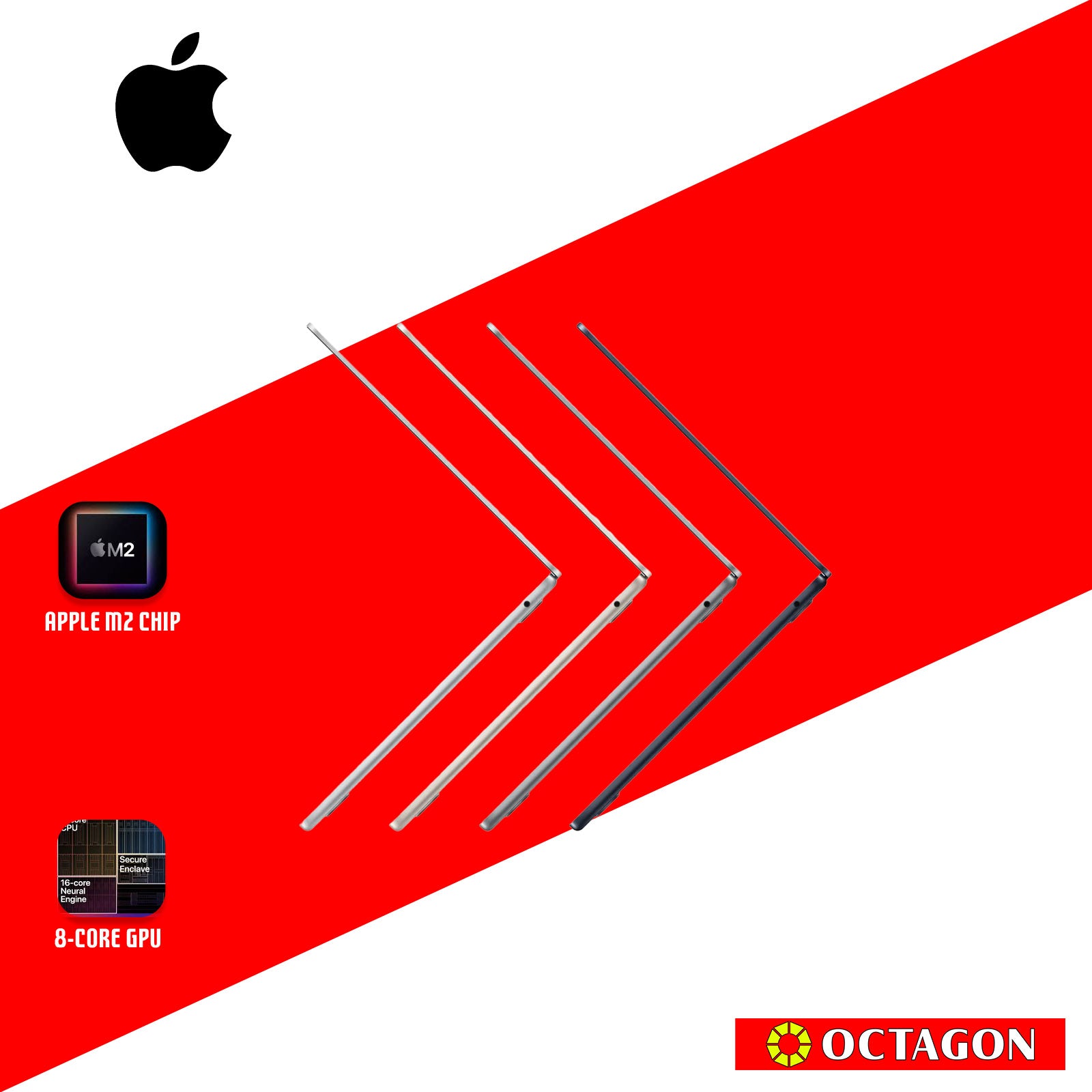 APPLE MB AIR 13 M2 8C8C 16GB 256GB STL (MC7W4PP/A)
