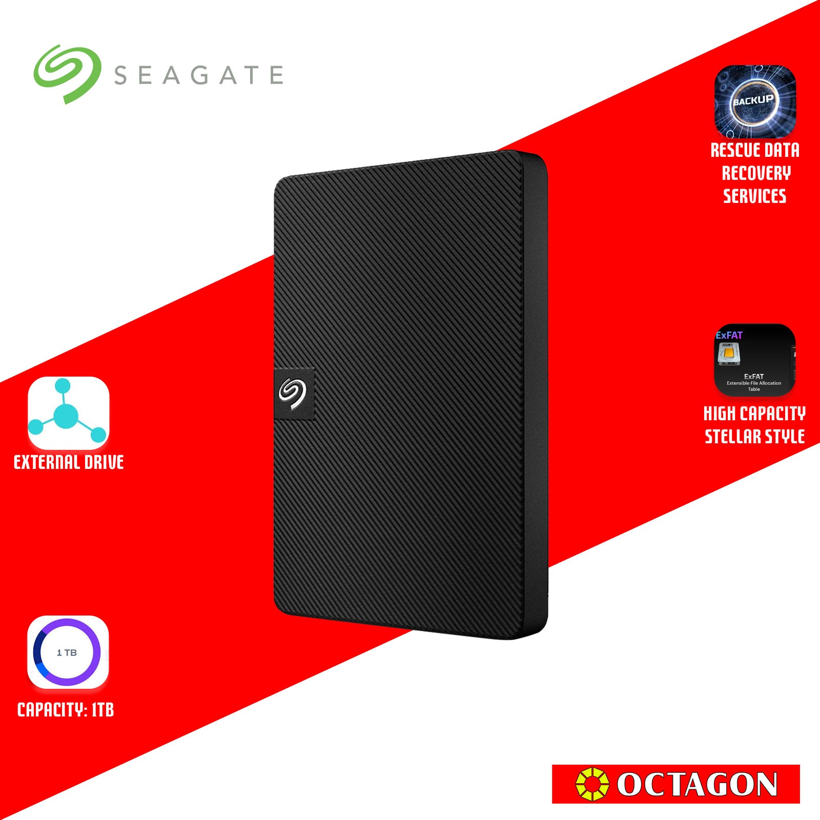 SEAGATE EXPANSION ONETOUCH