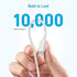 ANKER 322 A81B5H21 WHITE USB-C TO LIGHTNING CABLE 3FT BRAIDED