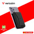 VERBATIM 66906 POWER PACK 10000MAH MAGNETIC WIRELESS CHARGING (BLACK)