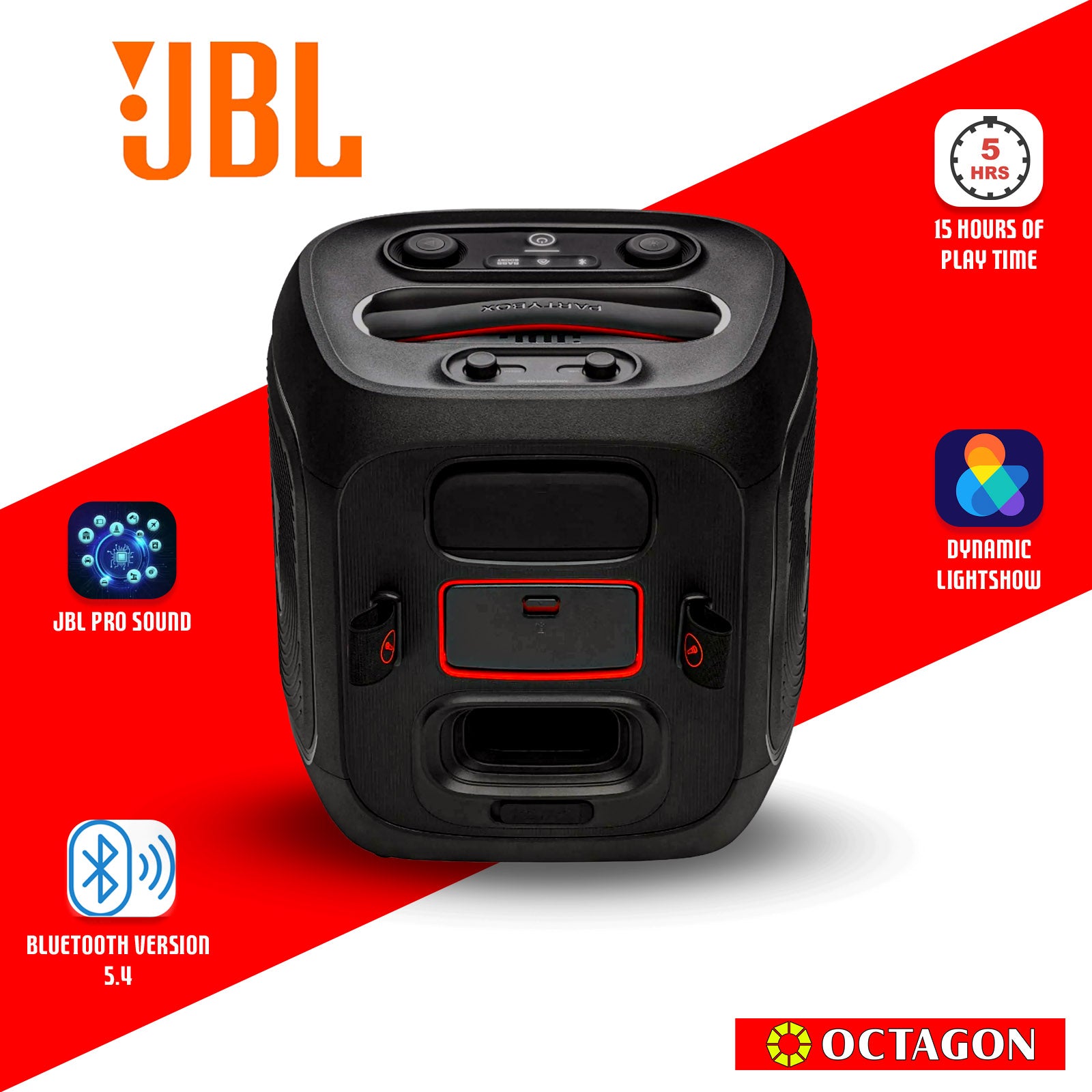 JBL PARTYBOX ENCORE 2 WITH MIC