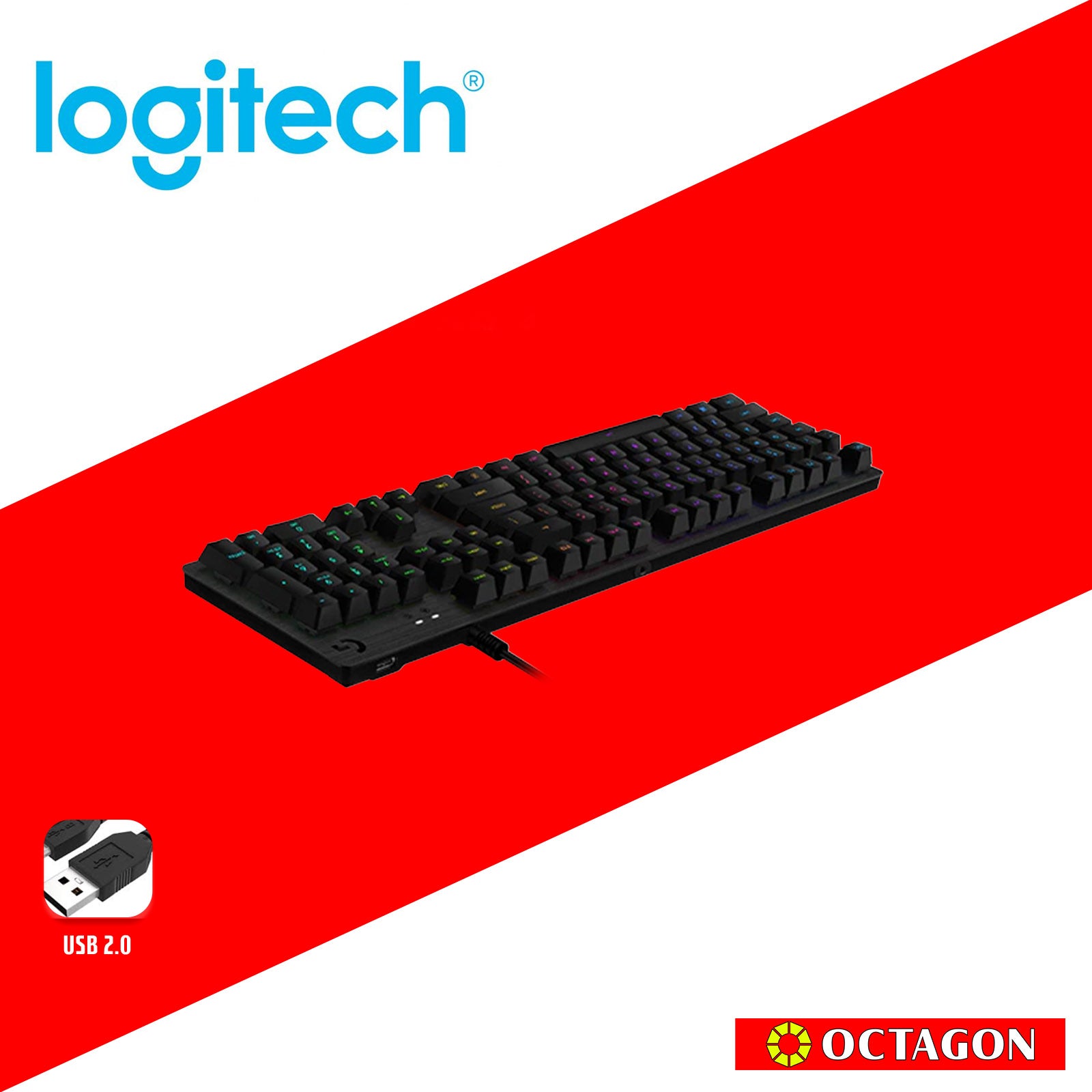 LOGITECH G512-GX BLUE CLICKY CARBON MECH