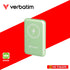 VERBATIM 32246 MAGNETIC WL 10000 MAH POWER PACK MCP - PD 20W MWC 15W GREEN