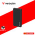 VERBATIM 66439 10000MAH LIGHTWEIGHT POWER PACK PD 18W + QC 3.0 18W (GREY)
