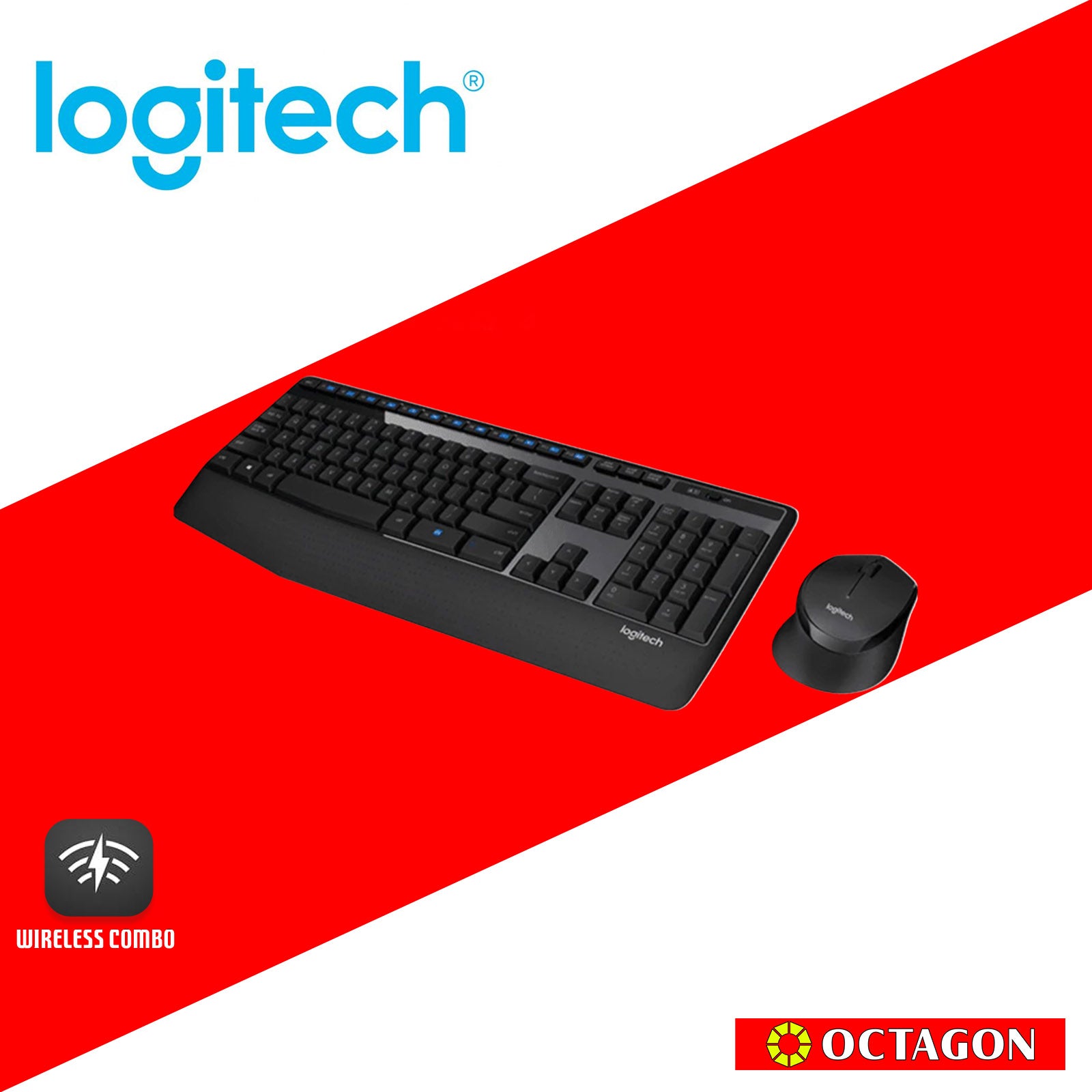 LOGITECH MK345 BLACK WL COMBO