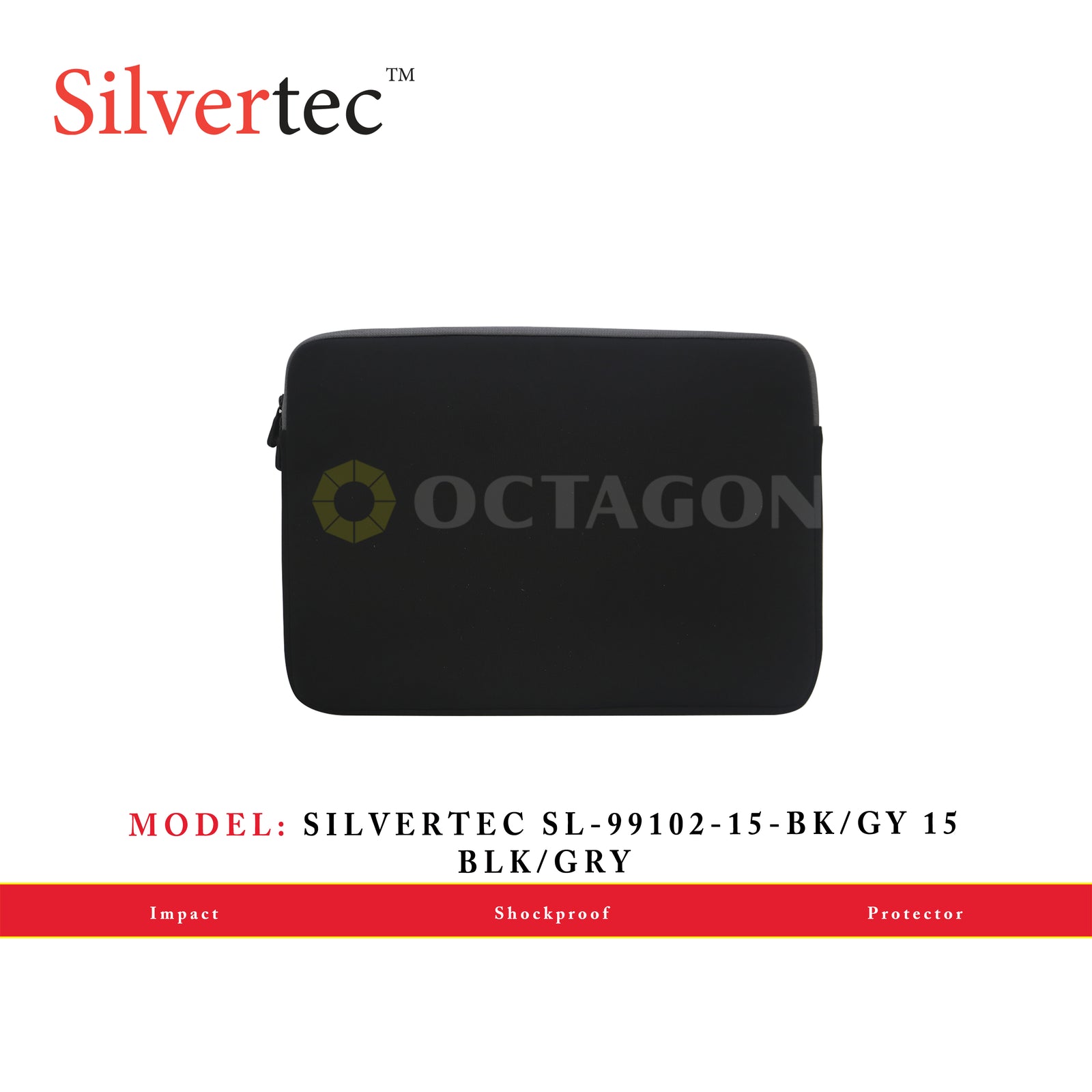 SILVERTEC SL-99102-15-BK/GY 15 BLK/GRY