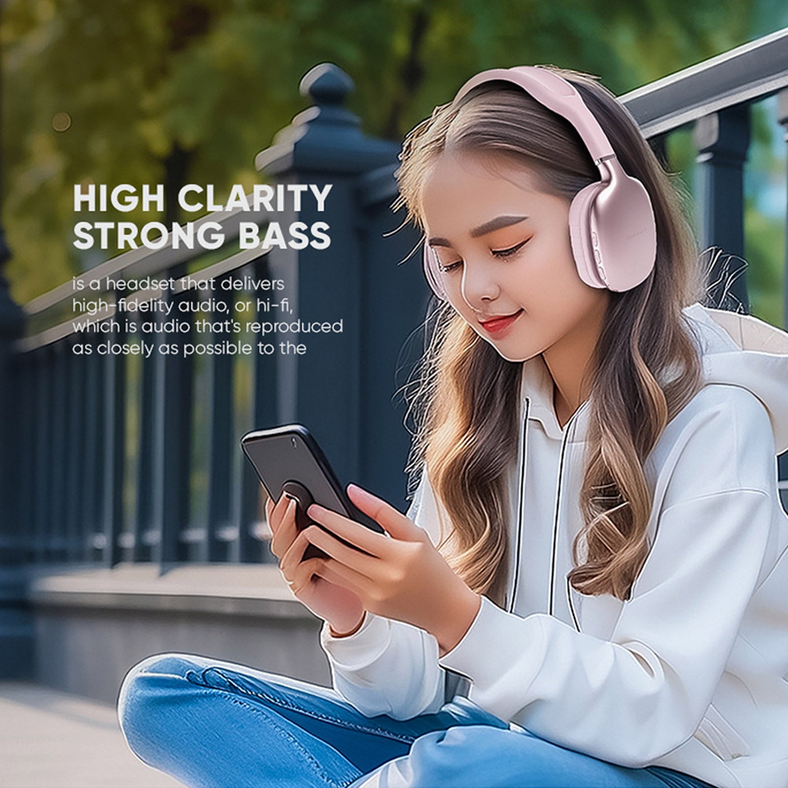 SONIC GEAR AIRPHONE 6 MAUVE PINK BT5.0 HEADSET (TYPE C PORT)